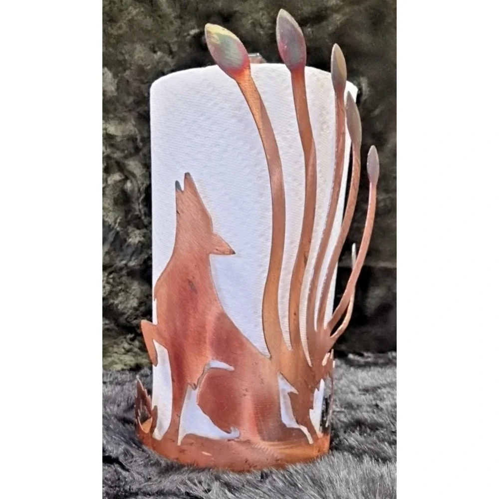 Copper Paper Towel‎ Holder